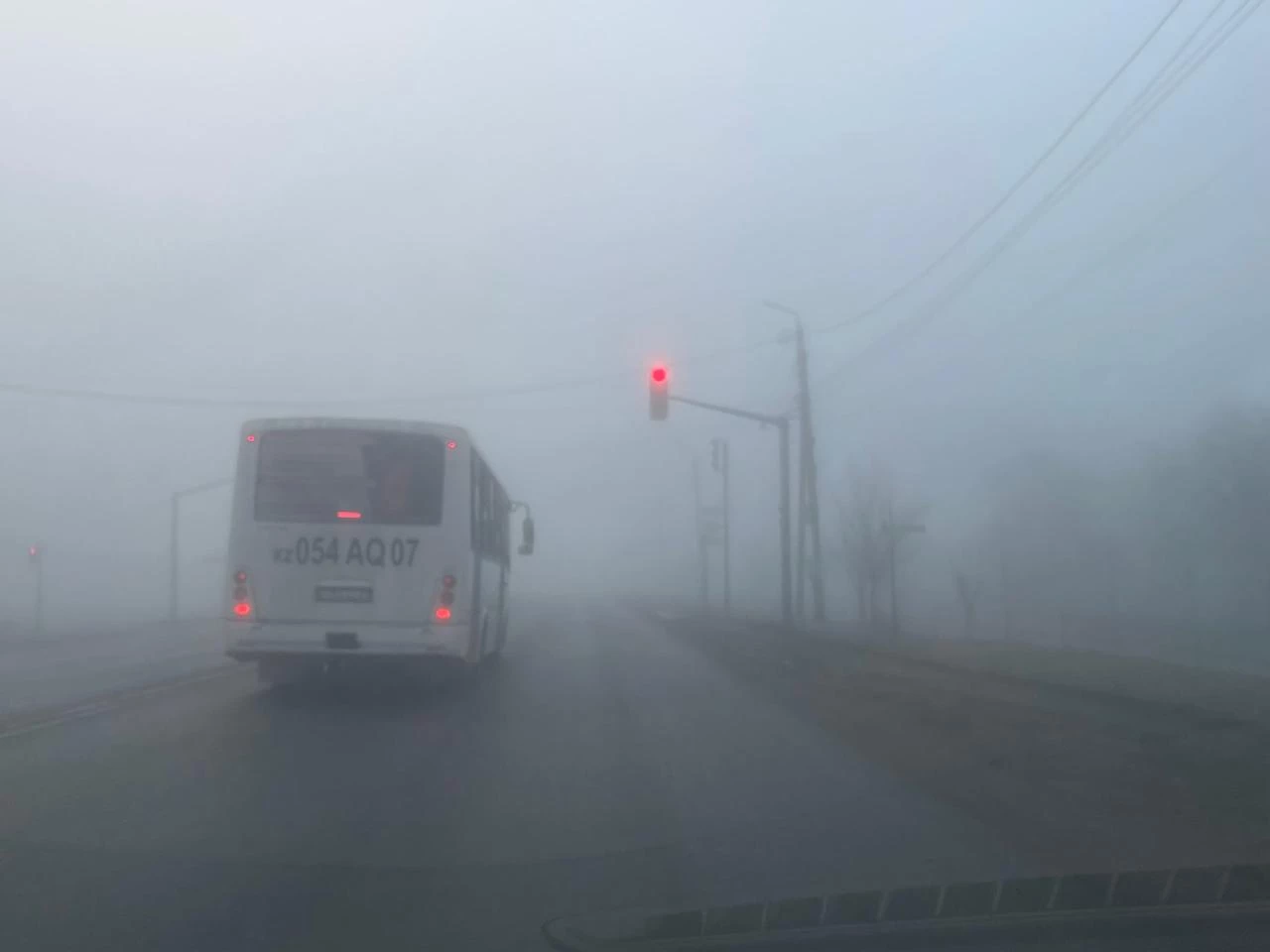 Туман прогнозируют на западе Казахстана 25 февраля